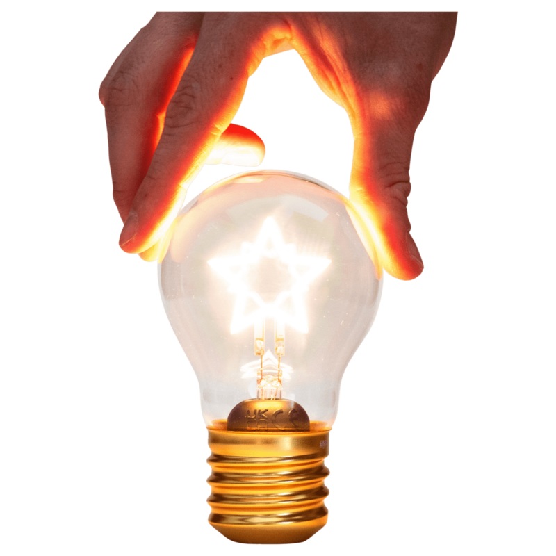 Suck UK Star Cordless Lightbulb One One Size