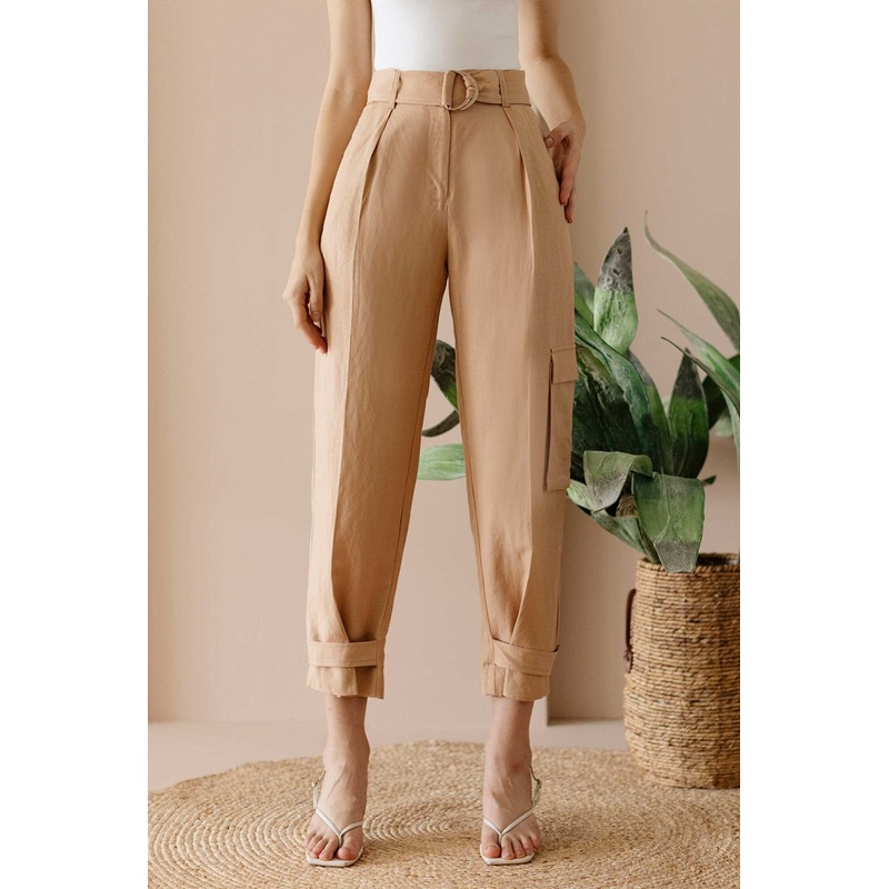 Dikuow Pants (Nude) XS Nude