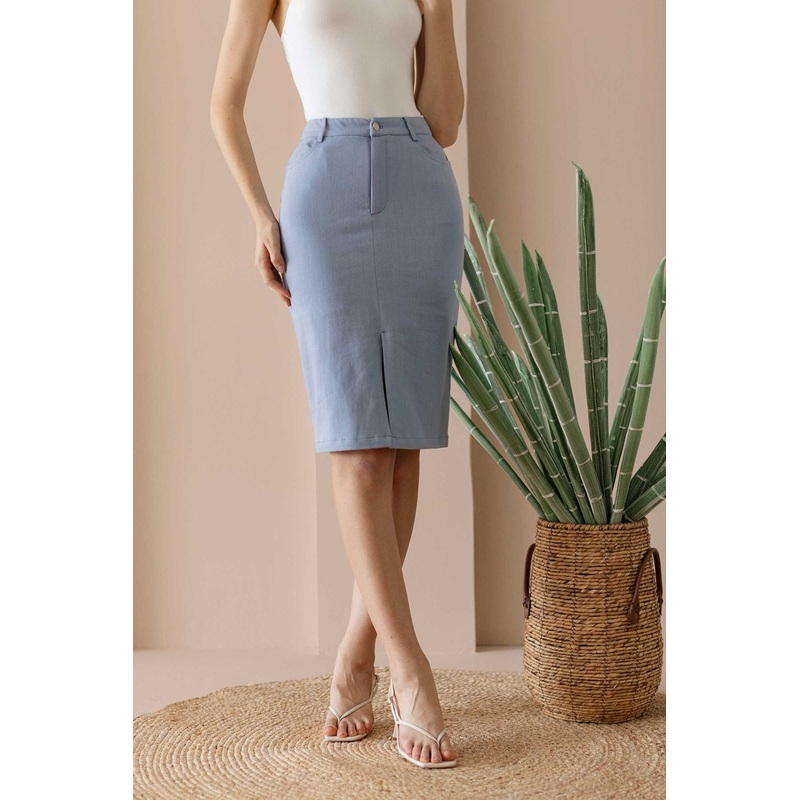 Dinajuxe Skirt (Cornflower) XS Denim Blue