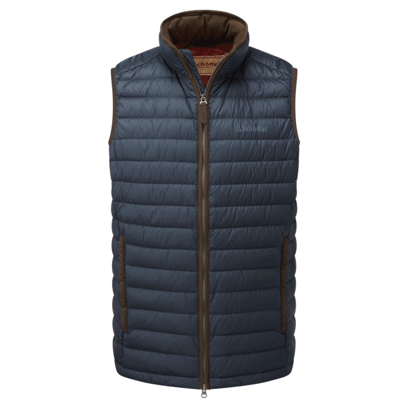 Schoffel Bowden Down Gilet True Navy 40