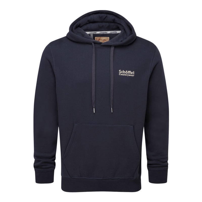 Schoffel Pentire Heritage Hoodie Navy Medium