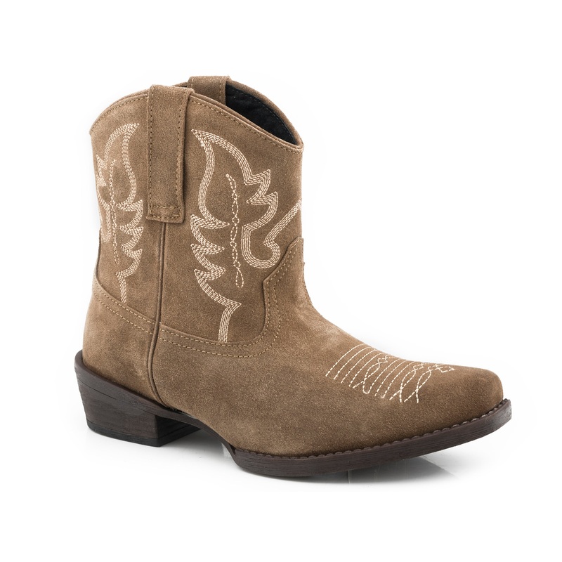 Womens Snip Toe Shorty Boot 5 R