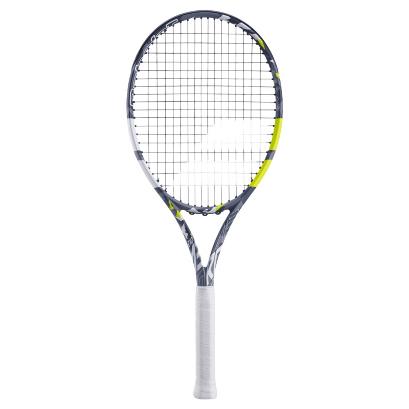Babolat Evo Aero Lite Strung Racquet Grey/Yellow Size 0