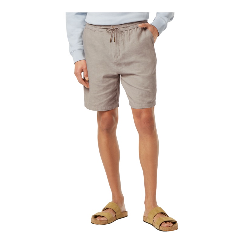 Scotch & Soda Fave Cotton Linen Shorts Highway Grey 30