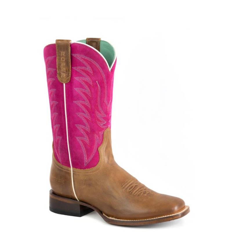 Womens Burnish Brown Leather Vamp 5 R