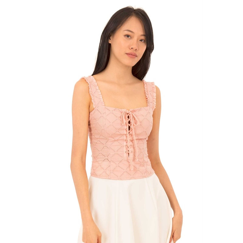 Dinulliow Top (Pale Pink) XS Pale Pink