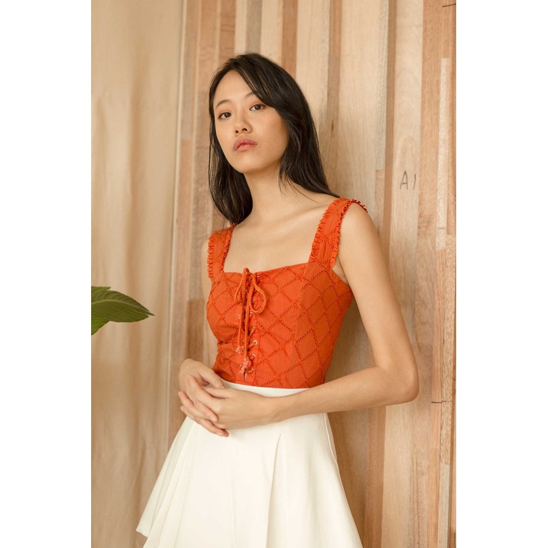 Dinulliow Top (Rust Orange) XS Rust Orange