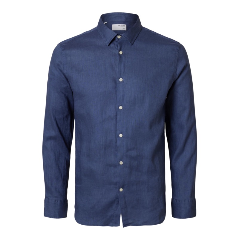 Selected Linen Shirt Oceana Small