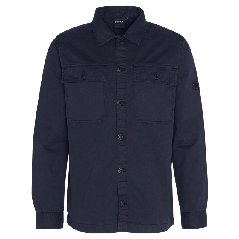 Barbour International Arlo Overshirt Navy Medium