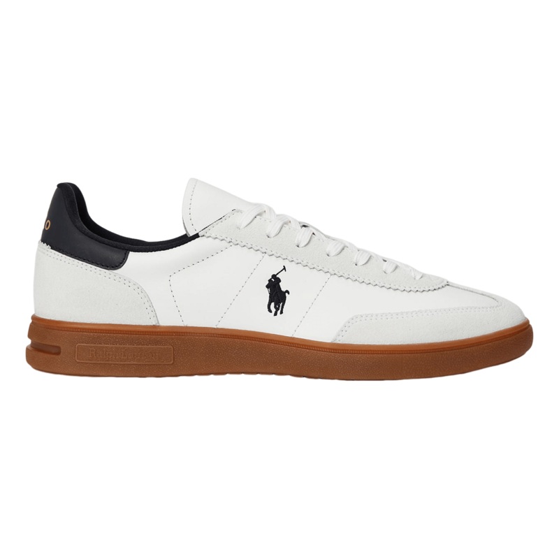 Polo Ralph Lauren Bedford Low Top Sneakers White/Black 8