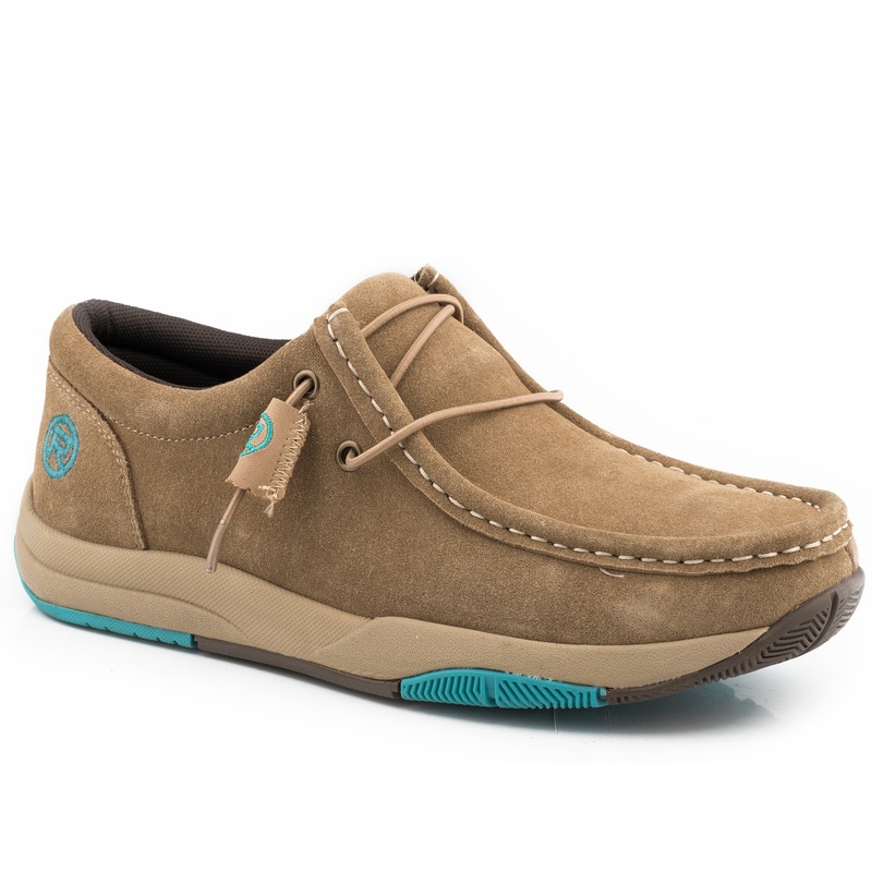 Womens Tan Suede Leather All Over 5 R