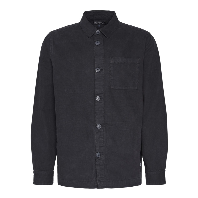 Barbour Washed Overshirt Washed Stone Medium