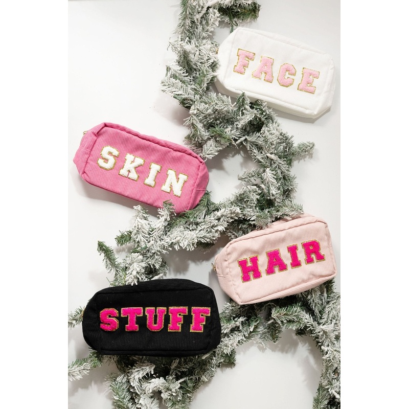 Multi Mix Patch Make Up Bags Stuff