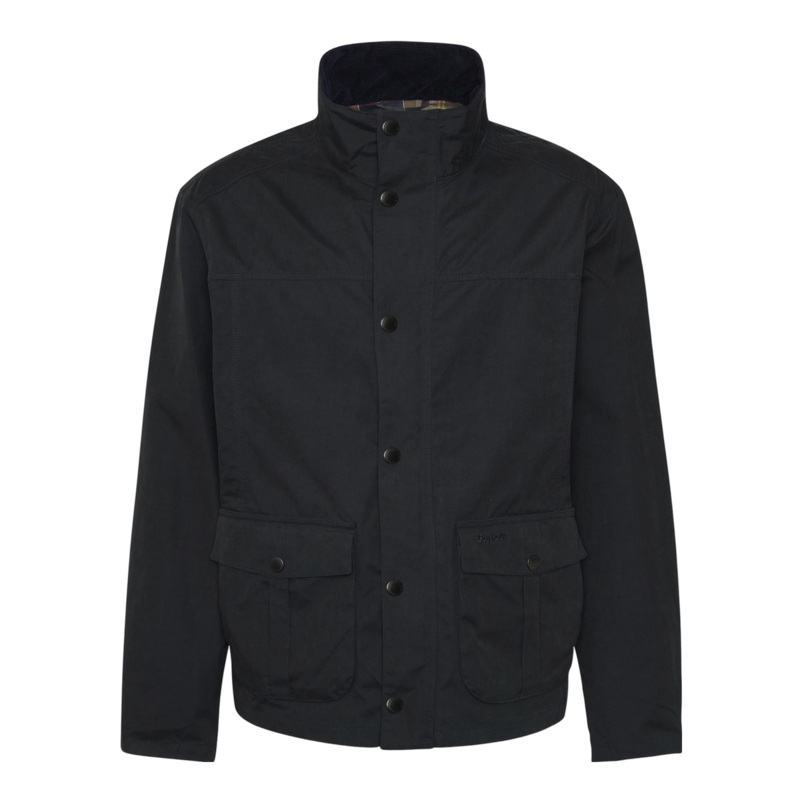 Barbour Sander Casual Jacket Navy Medium
