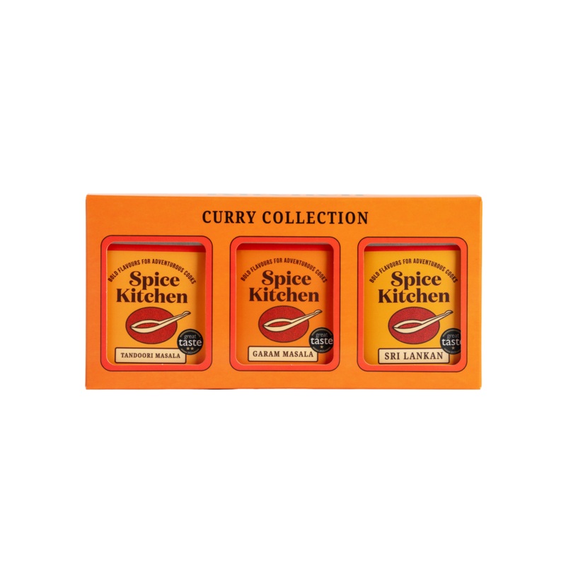 Spice Kitchen UK Spice Blends Trios Curry Collection One
