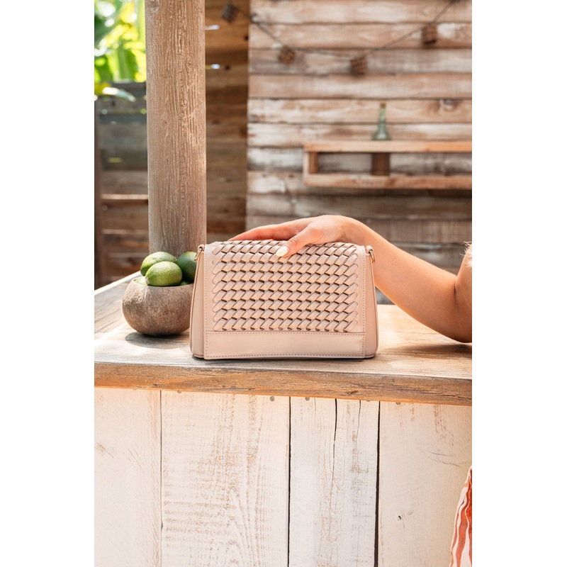 Natural Nina Vegan Leather Crossbody Bag – FINAL SALE