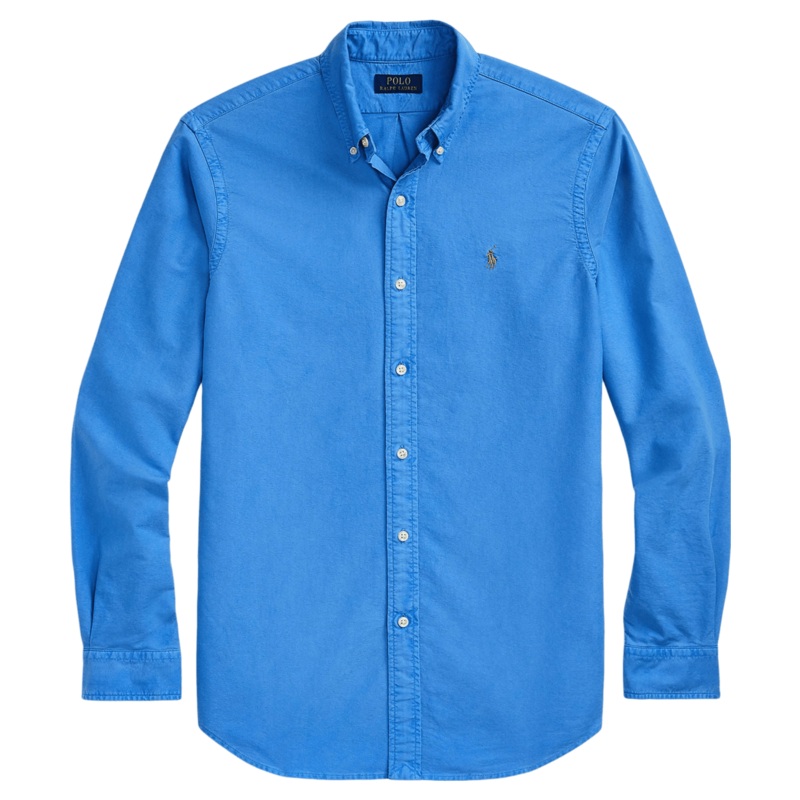 Polo Ralph Lauren Long Sleeve Shirt Blue Orbit Small
