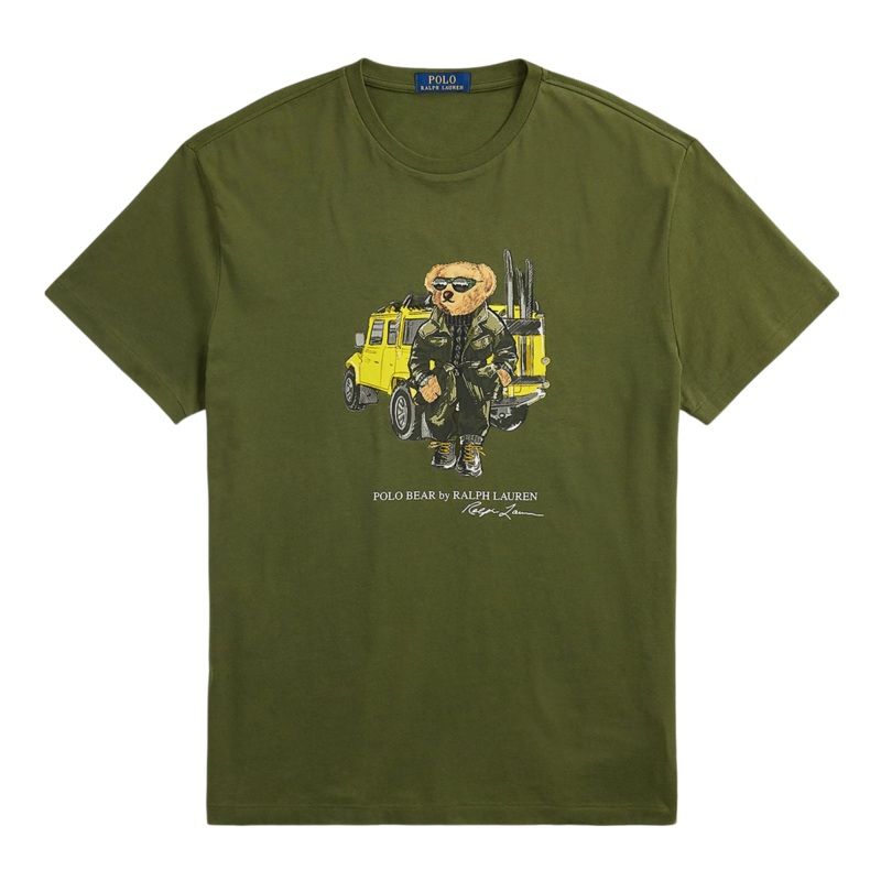 Polo Ralph Lauren Short Sleeve T-Shirt CR24 New Olive Defender Small