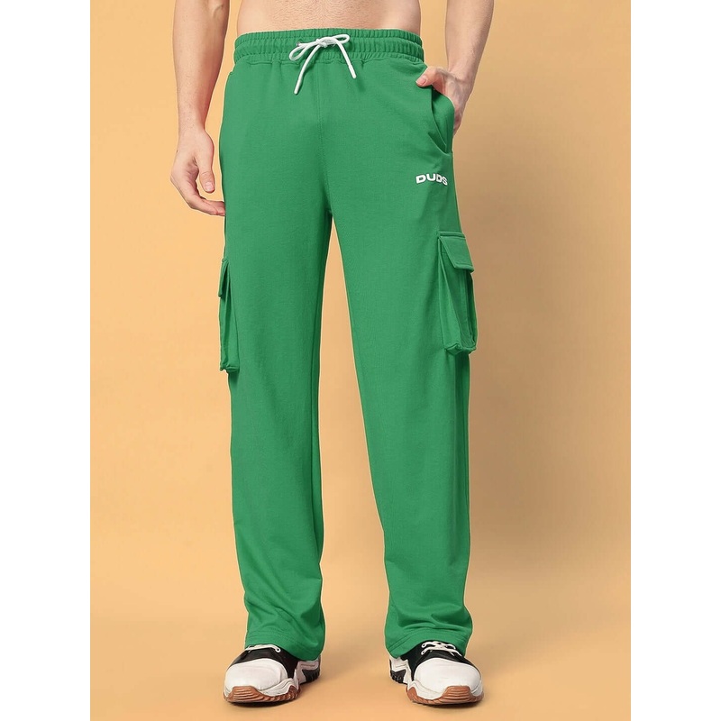 JESS 5 POCKET RELAXED FIT JOGGERS GREEN XS