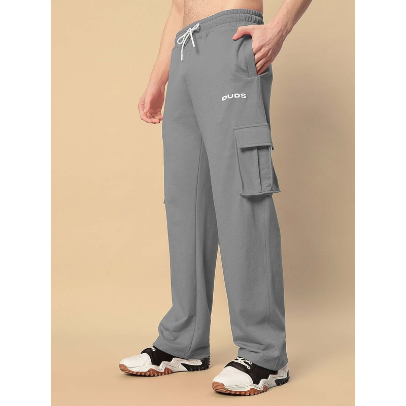 JESS 5 POCKET RELAXED FIT JOGGERS GREY XS