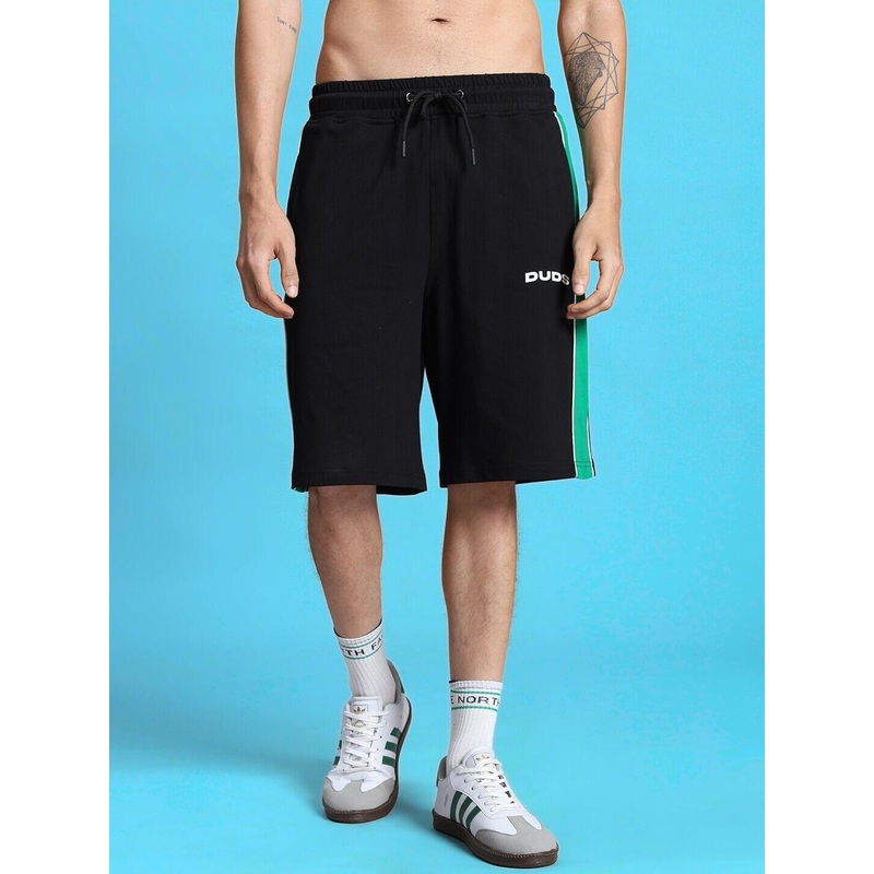 METEORIC REGULAR FIT SHORTS BLACK XS