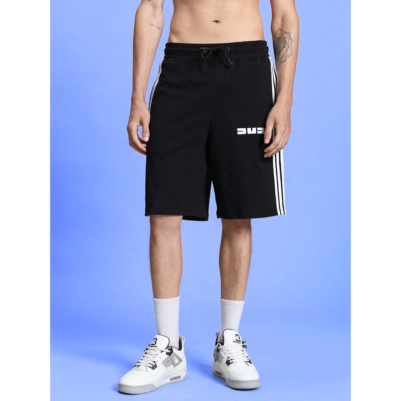 PARKA REGULAR FIT SHORTS BLACK S