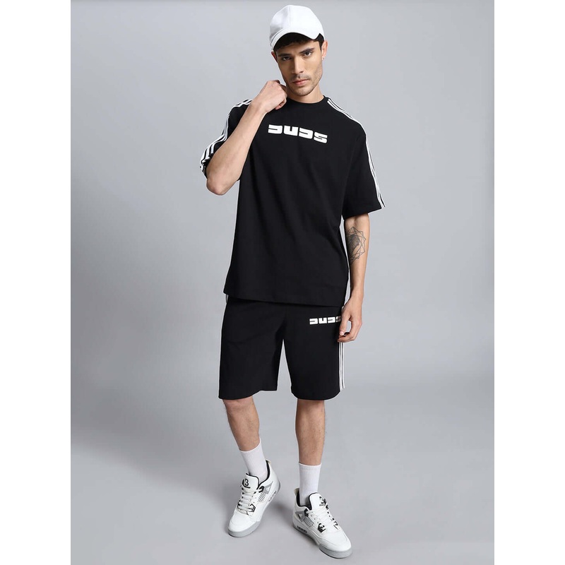 PARKA SUMMER COTTON CO-ORD SET BLACK XS