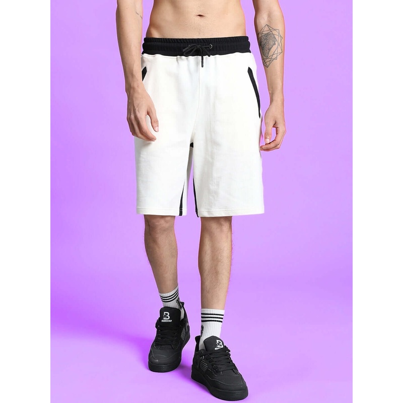SPLINTER REGULAR FIT SHORTS OFF WHITE XS