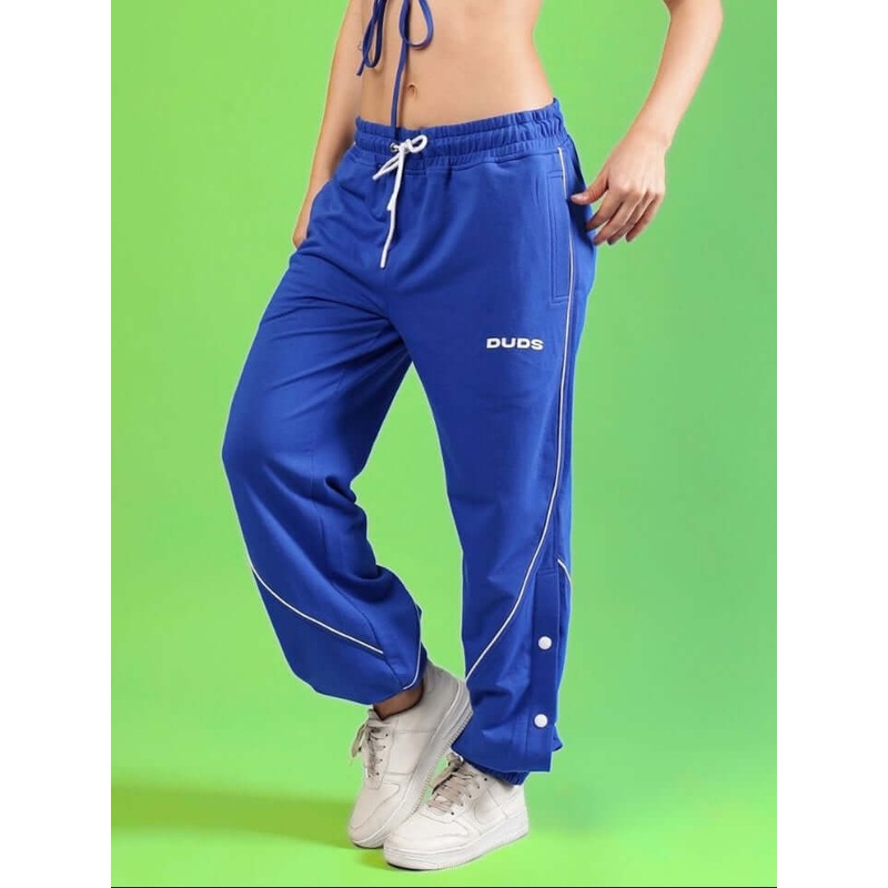 WOMEN’S BROSSFINE CONTRAST JOGGERS ROYAL BLUE XS