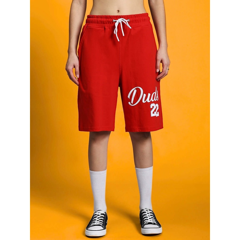 WOMEN’S COLUMBIA 22 REGULAR FIT SHORTS RED XS