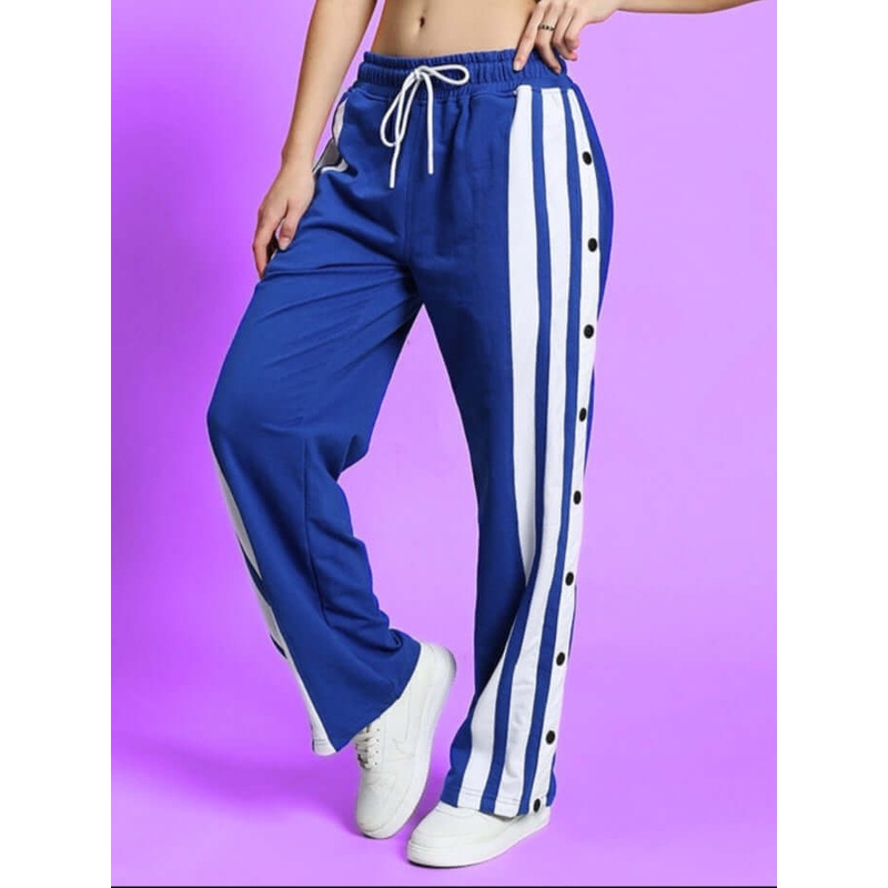 WOMEN’S DANCER JOGGERS ROYAL BLUE-WHITE XS