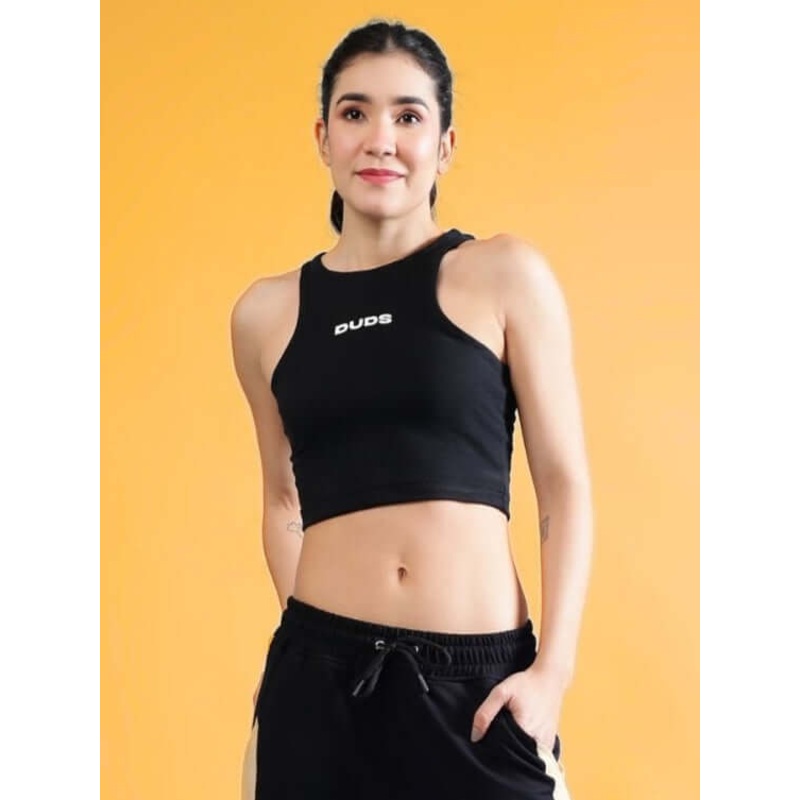WOMEN’S FITFINITY CROP TOP BLACK XS