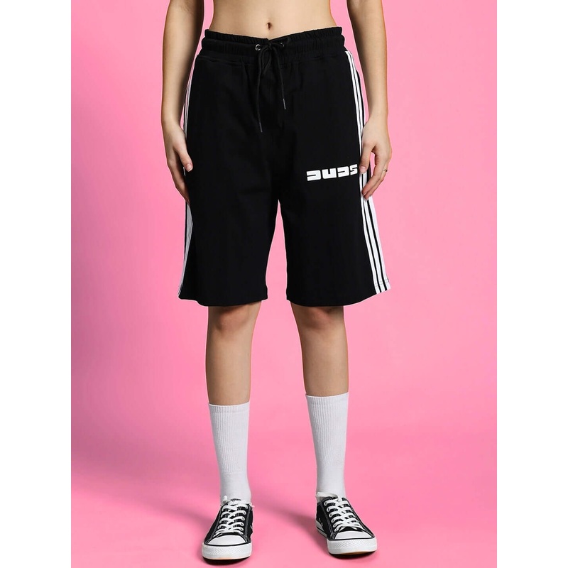 WOMEN’S PARKA REGULAR FIT SHORTS BLACK XS