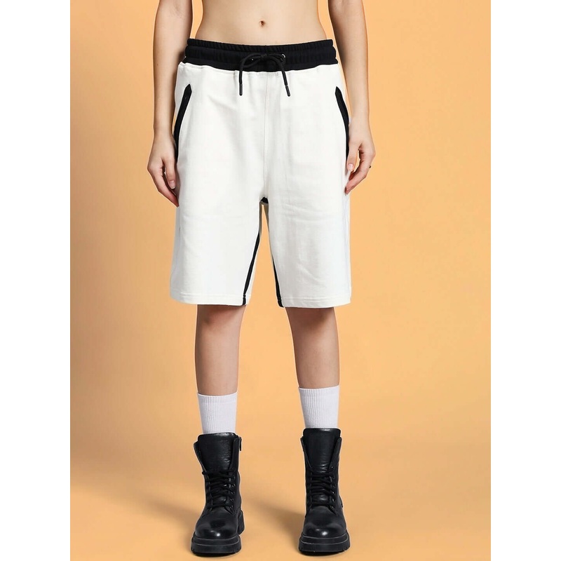 WOMEN’S SPLINTER REGULAR FIT SHORTS OFF WHITE XS