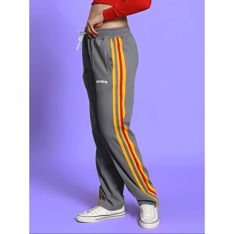 WOMEN’S SUNSHINE STRIPE JOGGER GREY XS