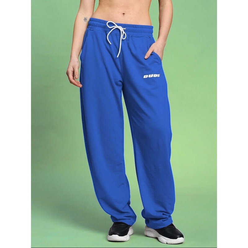 WOMEN’S VANILLA RELAXED-FIT JOGGERS ROYAL BLUE XS