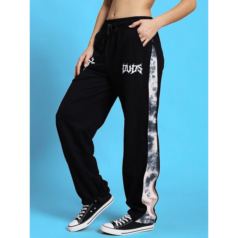 WOMEN’S ZIPPER PANEL JOGGERS BEIGE XS