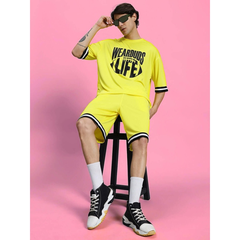 VIGOR COLORBLOCK CO-ORD SET YELLOW XS