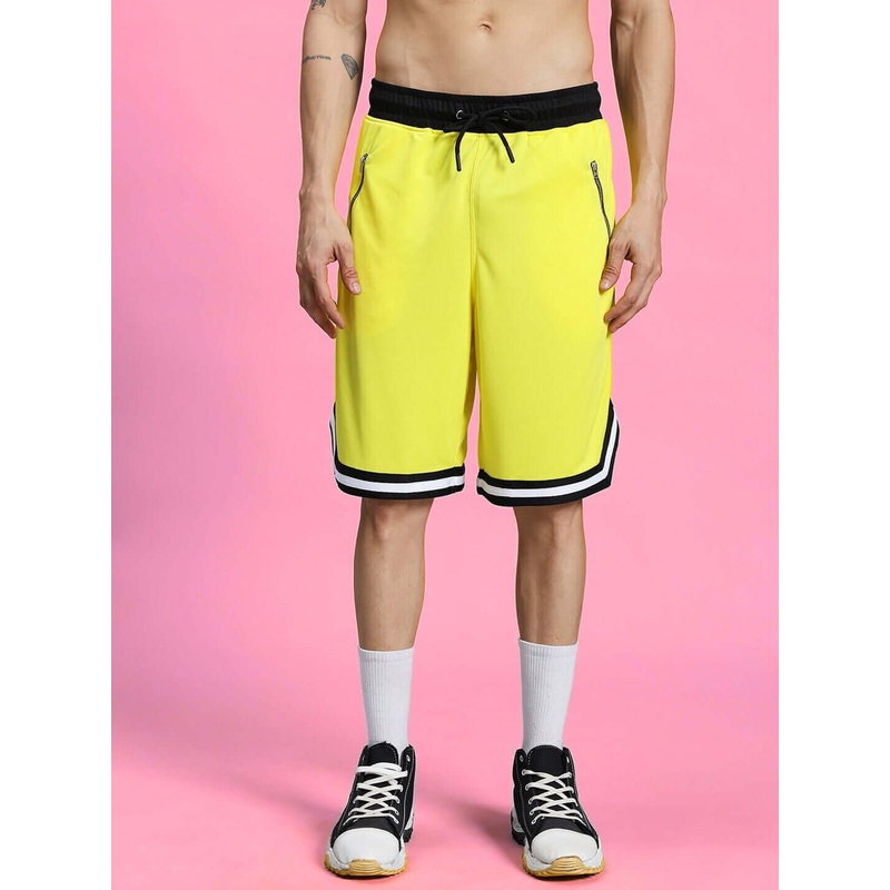 VIGOR REGULAR FIT SHORTS YELLOW XS