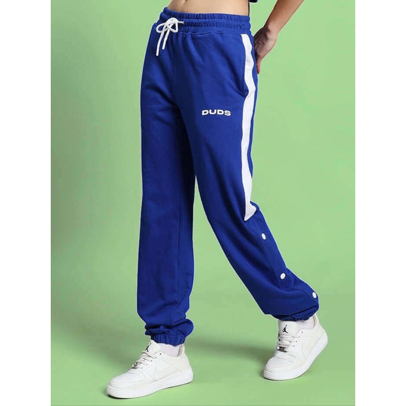 WOMEN’S HIGH POINT CONTRAST JOGGERS ROYAL BLUE XS