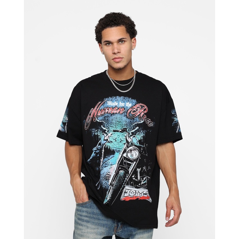 Loiter Midnight Route T-Shirt Black XS