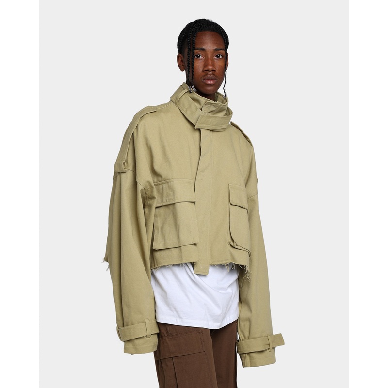 MNML Cropped M65 Jacket Khaki S
