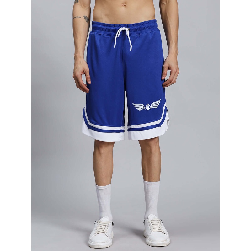 WD WINGS REGULAR FIT SHORTS ROYAL BLUE XS