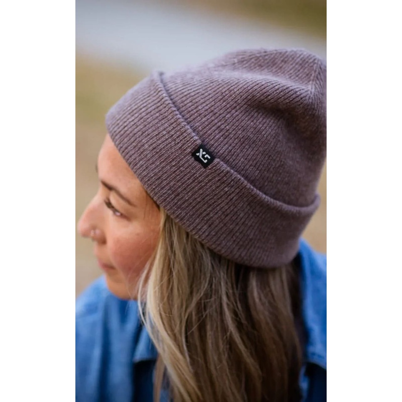 XS Unified – Alta Cashmere Beanie Brown
