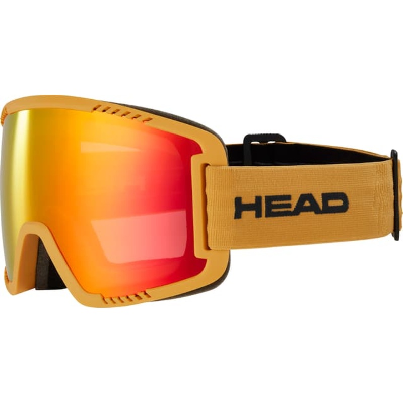 HEAD Contex Ski Goggles – Yellow and Red Lens