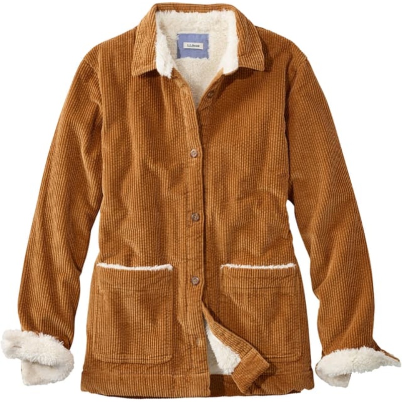 L.L. Bean Comfort Corduroy Lined Relaxed Shirt – Women’s
