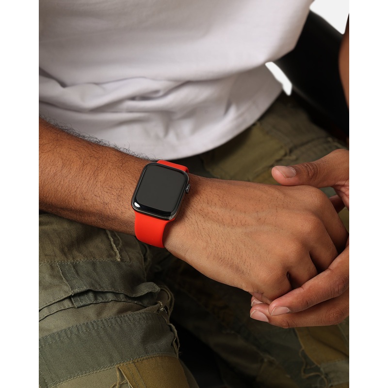 Saint Morta Silicone Band M001 Red 38/40mm S/M