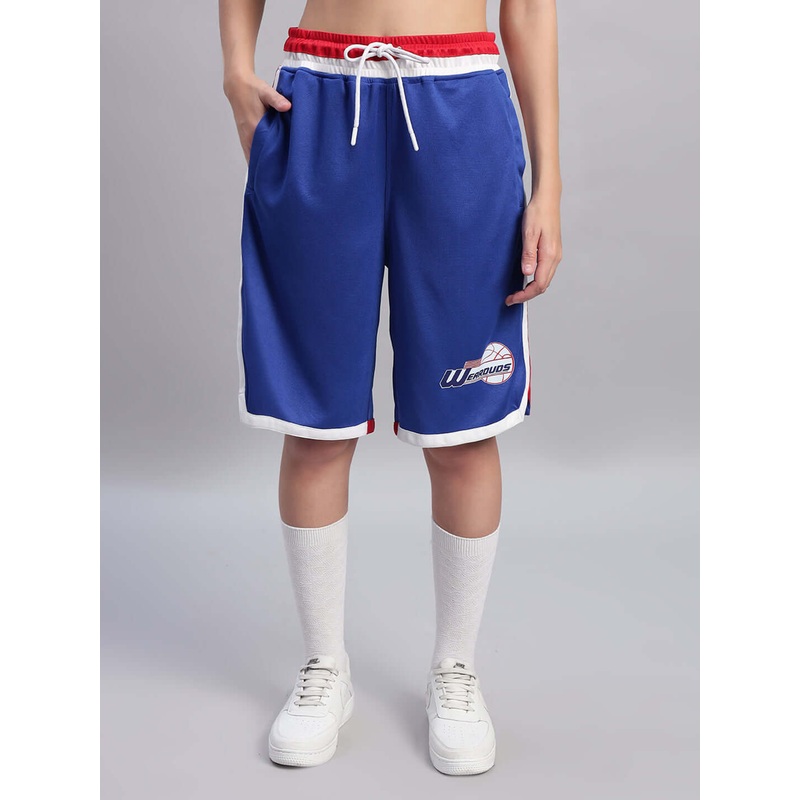 WOMEN’S PORTIA REGULAR FIT SHORTS ROYAL BLUE XS