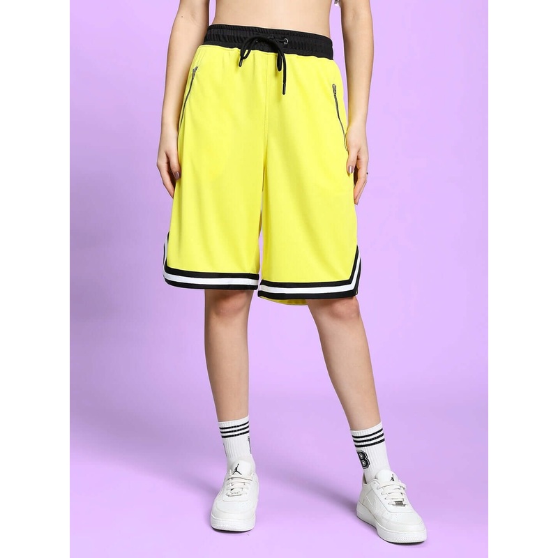 WOMEN’S VIGOR REGULAR FIT SHORTS YELLOW XS