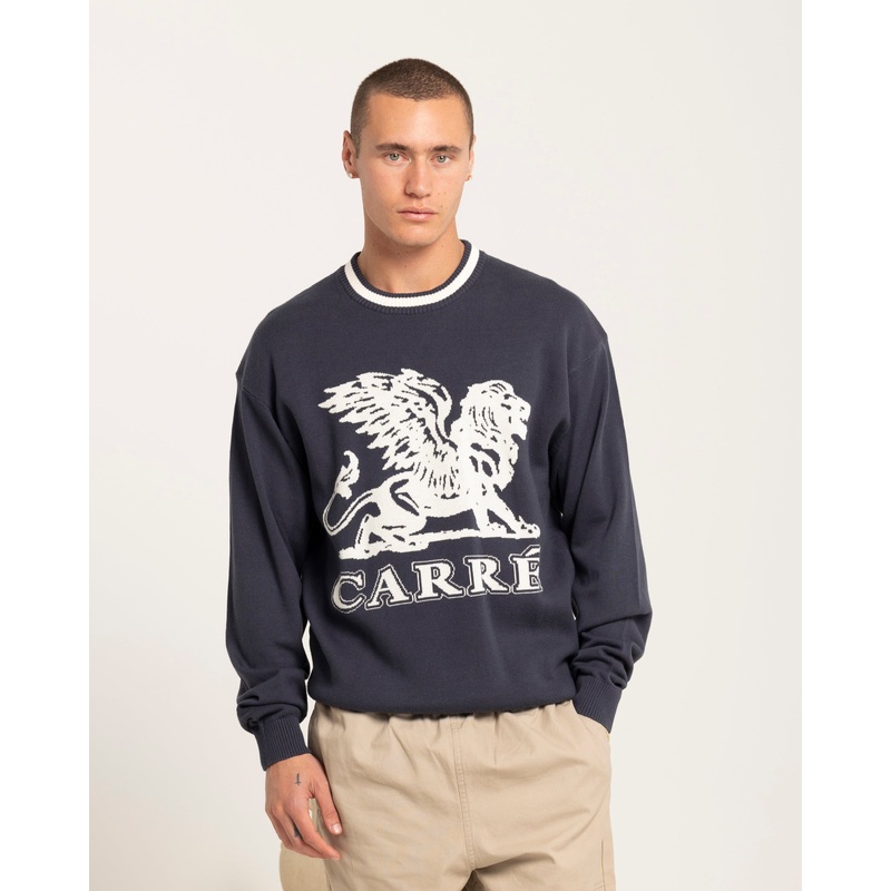Carr Brave Knitted Sweater Navy S